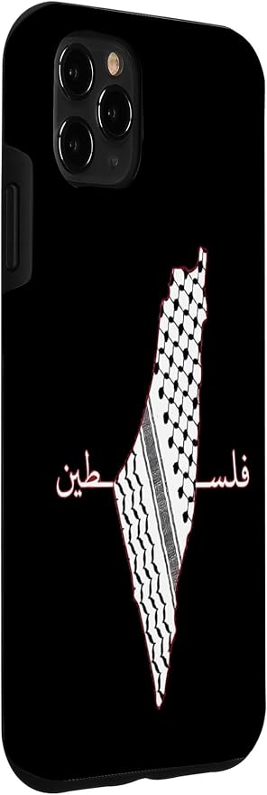 Keffiyeh Palestine Map Arabic Scarf Shemagh Palestinian Flag Case for iPhone 11 Pro Max