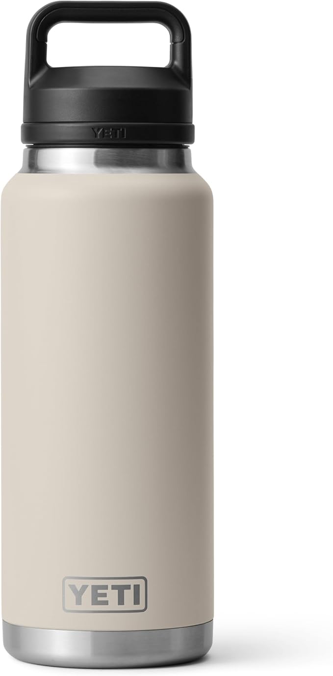 YETI Rambler 36 oz Bottle, Vacuum Insulated, Leakproof, Stainless Steel with Chug Cap | Vacuum Insulated, Leakproof, with Chug Cap