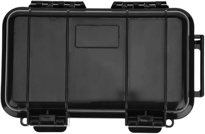 Protective Waterproof Case, Outdoor Shockproof Storage Case with Sponge for Loading Smartphone Hard Drive and Other Small Electronic Devices (B)