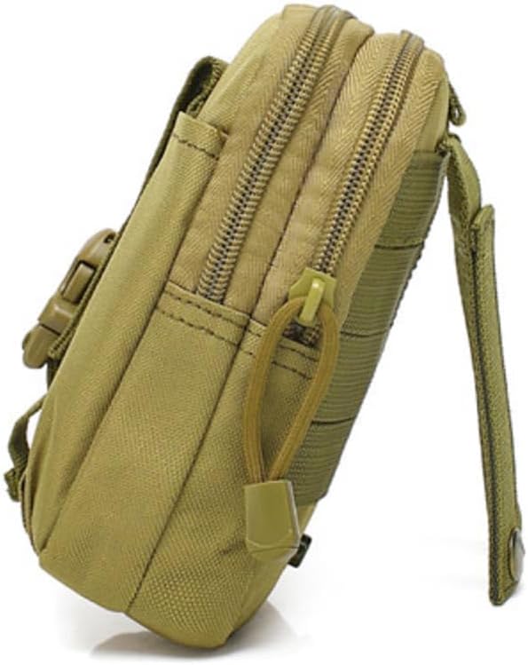 Belt Pouch, Tactical Molle Phone Pouch EDC Utility Pouches Waist Bag, Small Cell Phone Holster Gear Tool Gadget Pocket for Men
