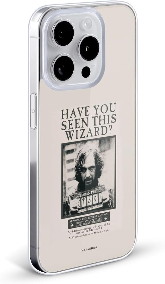 Head Case Designs Officially Licensed Harry Potter Sirius Black Poster Prisoner of Azkaban II Gel Case [Military Grade Protection] Compatible with Apple iPhone 12 Mini and Compatible with MagSafe