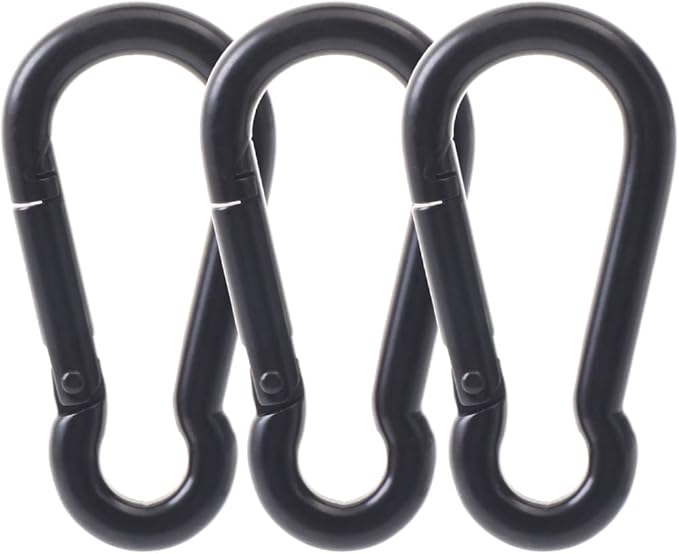 PROND Carabiner Clip, Heavy Duty Carabiner Clips, 316 Stainless Steel Carabiner Hooks, Multi-Purpose Spring Snap Hook