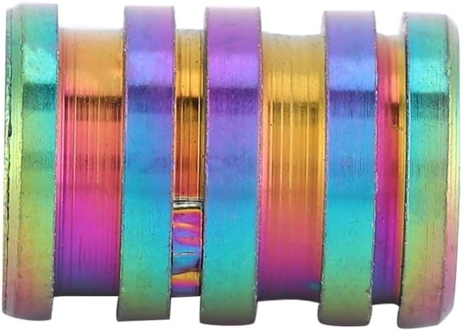 Alloy Lanyard Beads – Paracord Beads for Outdoor Gear & Survival Accessories, Durable Multicolor Spacer for Bracelets, Necklaces‌ & Outdoor(Colorful)