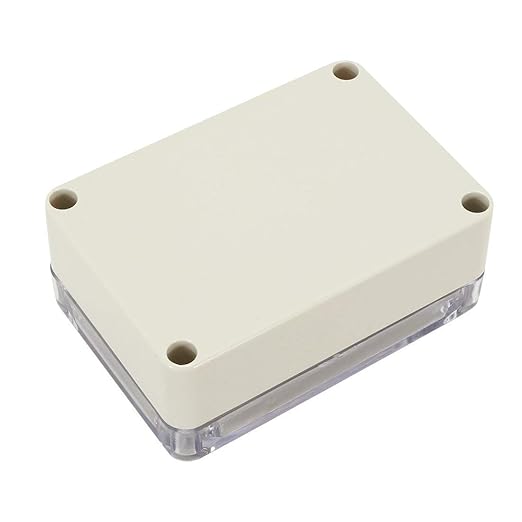 YXQ 3.27x2.28x1.3inch Clear Cover Junction Box IP65 Waterproof Dustproof ABS Enclosure Cable Project Case (83x58x33mm-3pcs)