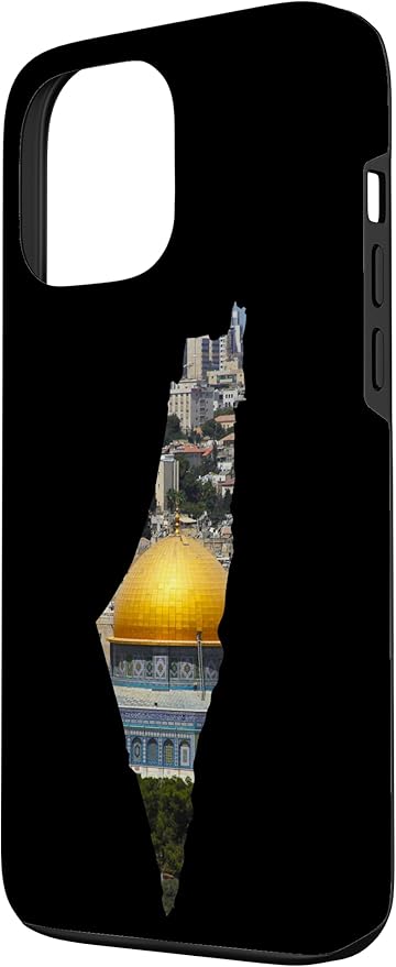Palestinian Map Al Aqsa Jerusalem in Palestine Case for iPhone 13 Pro Max