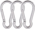PROND Carabiner Clip, Heavy Duty Carabiner Clips, 316 Stainless Steel Carabiner Hooks, Multi-Purpose Spring Snap Hook