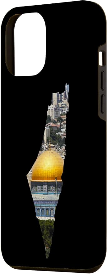Palestinian Map Al Aqsa Jerusalem in Palestine Case for iPhone 12 Pro Max
