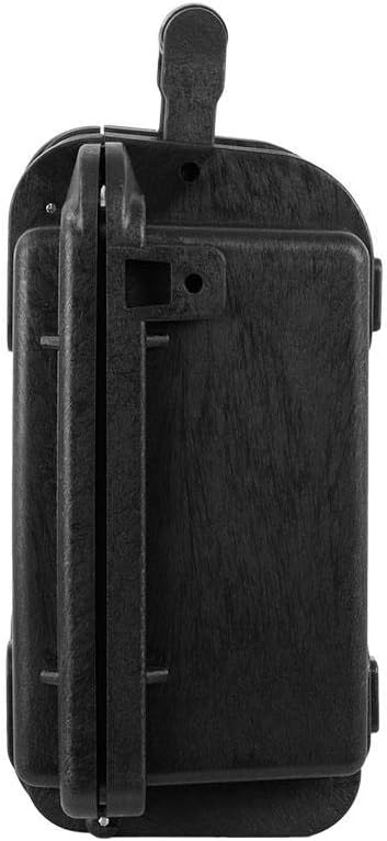 Monoprice Weatherproof/Shockproof Hard Case - IP67, Customizable Foam, 10" x 8" x 4", Black - Pure Outdoor Collection