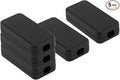 LeMotech 5Pcs ABS Plastic Electrical Project Case Power Junction Box, Project Box Black 1.6 x 0.8 x 0.4 inch (40 x 20 x 11 mm)
