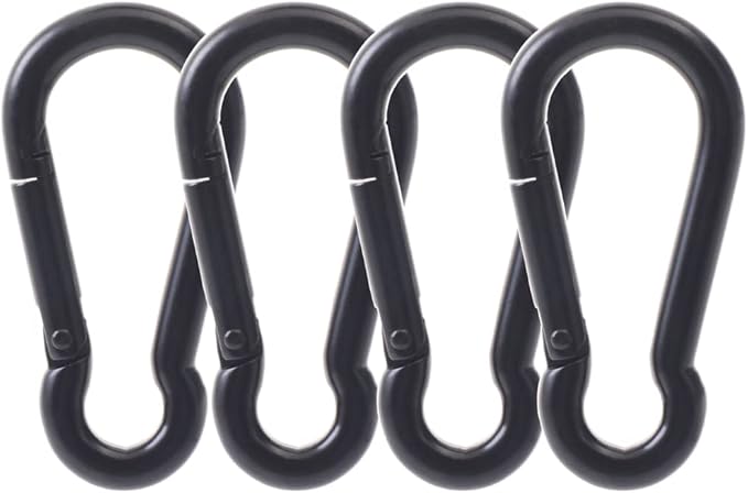 PROND Carabiner Clip, Heavy Duty Carabiner Clips, 316 Stainless Steel Carabiner Hooks, Multi-Purpose Spring Snap Hook