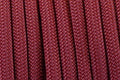 BORED? PARACORD! 550 lb Paracord – Ideal for Crafting, DIY Projects, Camping, Military & Active Outdoors – 300+ Colors – Tactical Parachute Cord Type III – Strong - Crimson 50 Feet