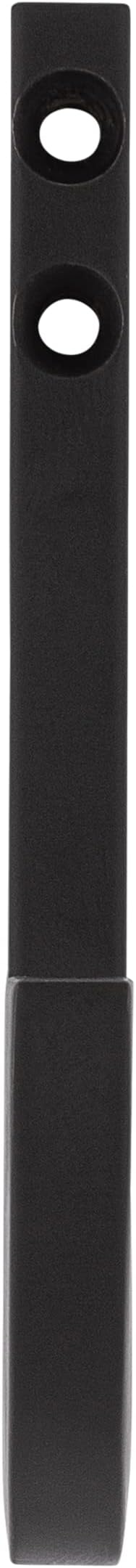 National Hardware N337-903 Reed Multipurpose Hook in Matte Black, 4"