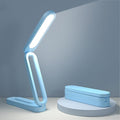 Giryuhd LED Desk Lamp for Office Home & Battery Operated Lamp Rechargeable Lamp Foldable & Portable Light, LED Desk Light Strip, 3 Brightness Dimmable Small Desk Lamp Wireless Reading Lamp