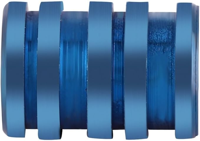 Pcs Alloy Lanyard Beads – Paracord Beads for Outdoor Gear & Survival Accessories, Durable Multicolor Spacer for Bracelets, Necklaces‌ & Outdoor(Blue)