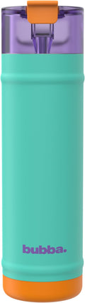 bubba 24 oz Dualsip Insulated Stainless Steel Water Bottle with Straw - Reusable, Leakproof, Lightweight, Dishwasher Safe, Lead-Free and BPA-Free, Field Trip