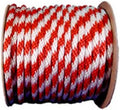 WELLINGTON CORDAGE P7240S0200RWFR 5/8 X 200 Red/White Rope