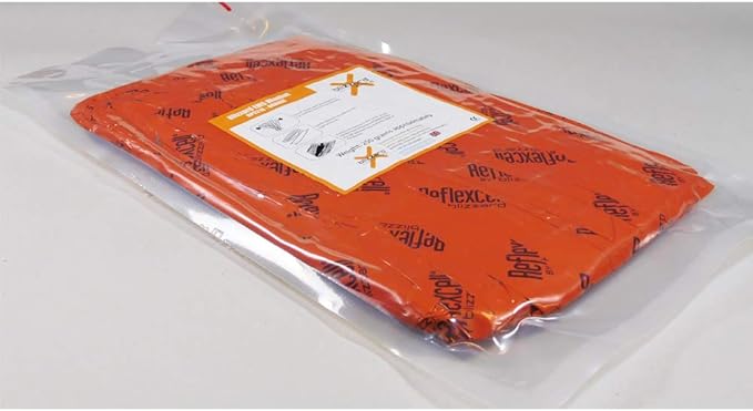 Blizzard EMS Blanket, 2-Layer, Orange, Flat-Pack