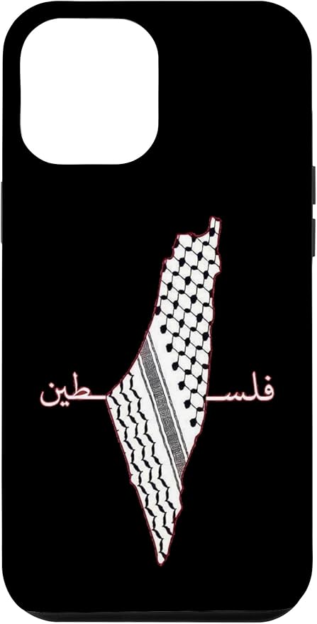 Keffiyeh Palestine Map Arabic Scarf Shemagh Palestinian Flag Case for iPhone 12 Pro Max