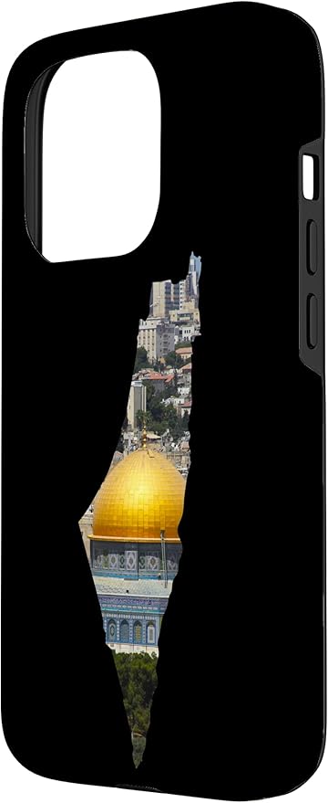 Palestinian Map Al Aqsa Jerusalem in Palestine Case for iPhone 15 Pro