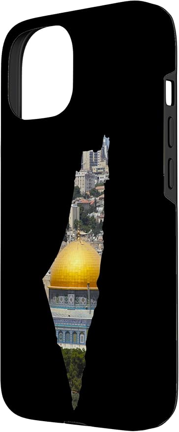 Palestinian Map Al Aqsa Jerusalem in Palestine Case for iPhone 15