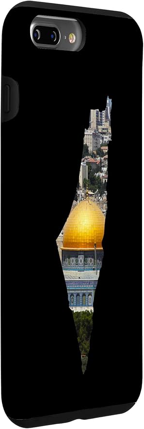Palestinian Map Al Aqsa Jerusalem in Palestine Case for iPhone 7 Plus/8 Plus