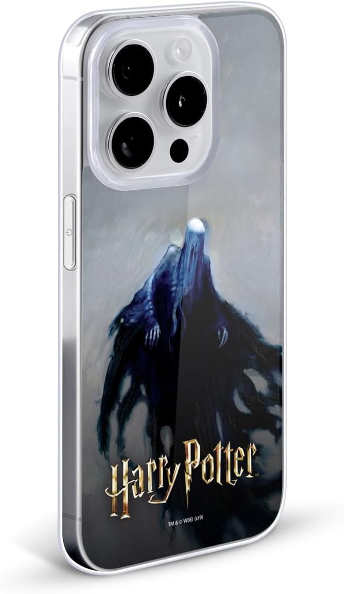 Head Case Designs Officially Licensed Harry Potter Dementor Prisoner of Azkaban II Gel Case [Military Grade Protection] Compatible with Apple iPhone 12 / iPhone 12 Pro and Compatible with MagSafe