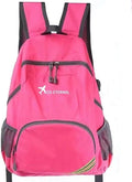 Geboldil Men's and women's waterproof backpack traveling backpack fuchsia