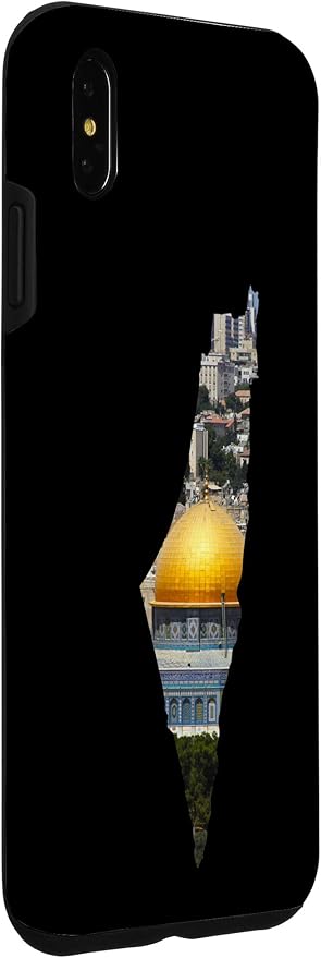 Palestinian Map Al Aqsa Jerusalem in Palestine Case for iPhone XS Max