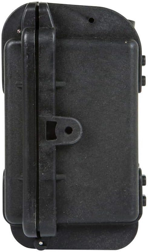 Monoprice Weatherproof / Shockproof Hard Case - Black IP67 level dust and water protection up to 1 meter depth with Customizable Foam, Black, 8.5" x 7.1" x 4"
