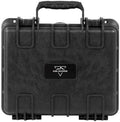 Monoprice Weatherproof/Shockproof Hard Case - IP67, Customizable Foam, 13" x 12" x 6", Black - Pure Outdoor Collection