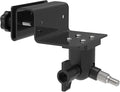 Holicfun Gutter Mount for Ring, Blink, Eufy, and Arlo Outdoor Security Cameras, No-Drill Installation, 360° Adjustable, Weather-Resistant, Black