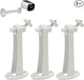 3PCS Extremely Long 6 in Camera Mount for eufy camera mount eufyCam 2C/2C Pro, 3C/S300, for SoloCam S220/C210, Adjustable Wall Mount Brackets Indoor/Outdoor, Aluminum Alloy Rust-Proof and Durable