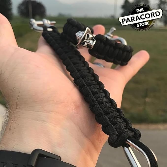 The Paracord Store | Type III 550 Paracord - 100 FT Hank, Acid Brown | Heavy Duty 7 Strand Tactical Paracord - USA Made Nylon Outdoor Parachute Cord for Camping, Fishing & More - Survival Cord