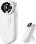 Diveblues TurboBear Portable Handheld Turbo Fan, 5 Gear Wind, Travel Essentials, Small Hand Held Fan Rechargeable, Mini Personal Fans Cooling, Battery Powered, Pocket Cute Gifts Women