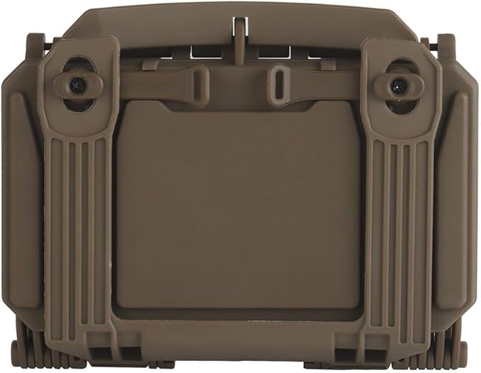 Tactical Phone Case Universal Integrated Phone Clamp MOLLE Holder, Cell Phone Chest Mount with Viewing Window for Map Navigation Airsoft Hunting Vest Plate Carrier Outdoor Hiking