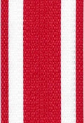USA Chair Replacement Lawn Chair Webbing - UV-Resistant Straps Made with Durable Polypropylene. Chair Webbing Kit (2 1/4" x 50', Red and White Stripe)