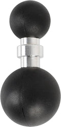 1" to 17mm (0.67") Ball Adapter, Compatible with RAM Mounts B Size Double Socket Arm, Suitable for Garmin GPS Mount and 17mm Swivel Ball Mounting Phone Holders