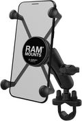 RAM Mounts X-Grip Phone Mount with Handlebar U-Bolt Base RAM-B-149Z-UN7U , Medium Arm for Motorcycle, ATV/UTV, Bike