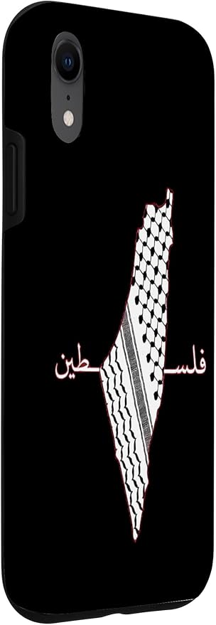Keffiyeh Palestine Map Arabic Scarf Shemagh Palestinian Flag Case for iPhone XR