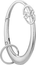 Y2K Cute Star Carabiner Keychain Cool Belt Loop Clip Starlight Heavy Duty Carabiner Clasp Snap Hook Holder Key Buckle