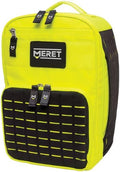 MERET V.E.R.S.A.™ PRO X EMS Backpack (High Viz Yellow) – Modular ALS BLS Trauma Bag with Infection Control Material, Laser Cut MOLLE, Padded Harness System
