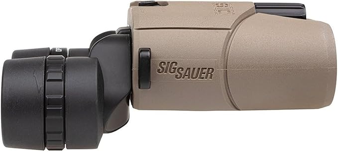 SIG SAUER Zulu6 FDE HDX OIS 16X42mm Waterproof Fog-Proof Portable Roof Prism Binocular with Image Stabilization (SOZ6WP16)