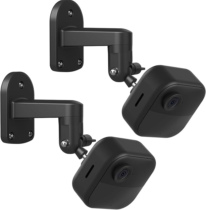 2 Pack 360 Degree Adjustable Adhesive Mount for All-New Blink Outdoor (4th Gen,3rd Gen) Blink XT / XT2, Blink Mini Camera Mounting Bracket, Wall Mount
