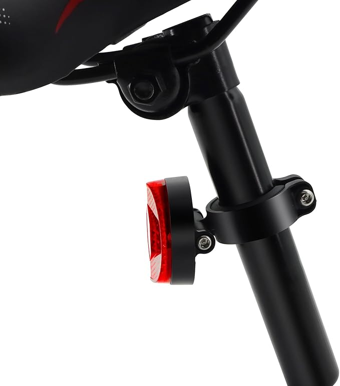 CQT Airtag Bike Mount, Hidden Bicycle Seatpost Mount Compatible with Apple Airtags,Anti-Theft Air tag GPS Tracker Bike Reflector Holder for Mountain Bikes, E-Bike and Scooter (1-Pack)