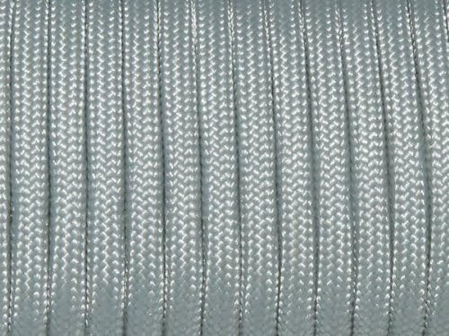 7 Strand Core 550lb Paracord Parachute Cord Lanyard Mil Spec Type III-100ft (Gray(61#))
