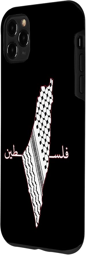 Keffiyeh Palestine Map Arabic Scarf Shemagh Palestinian Flag Case for iPhone 11 Pro Max