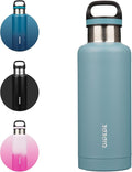 BJPKPK Insulated Water Bottle 32OZ Stainless Steel Water Bottle with Handle Double Walls Vacuum Insulated BPA Free Flask, Light Blue