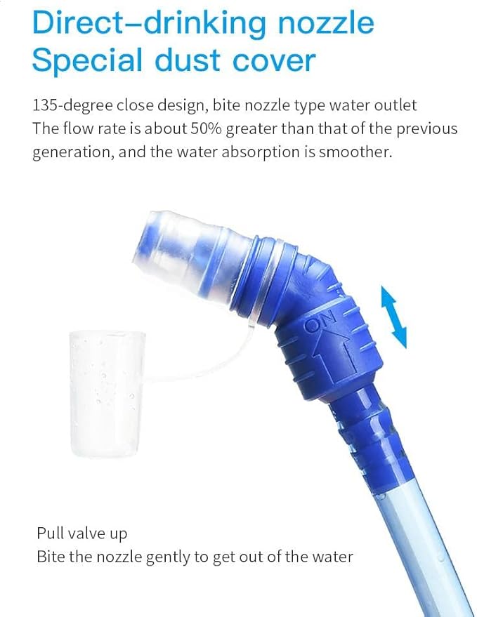 AONIJIE Leakproof Hydration Bladder Water Reservoir, 1L /1.5L/ 2L / 3L Hydration Reservoir, Big Opening, BPA Free for Outdoor Hiking Cycling Running Climbing Trave