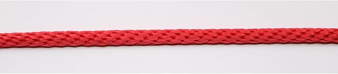 T.W Evans Cordage Co. 98330 3/8-Inch by 500-Feet Solid Braid Propylene Multifilament Derby Rope, Red