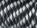 7 Strand Core 550lb Paracord Parachute Cord Lanyard Mil Spec Type III-100ft (White+Black(44#))